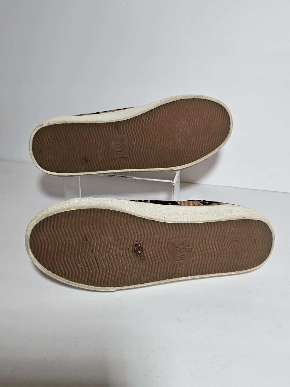 Madewell Women's Leopard Print Canvas Sneakers - Tan/Black